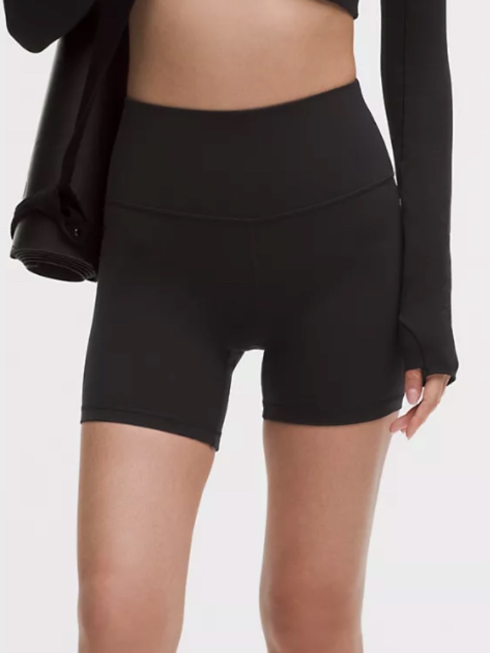 Lululemon Align Short *6" Black Size 14 NWT